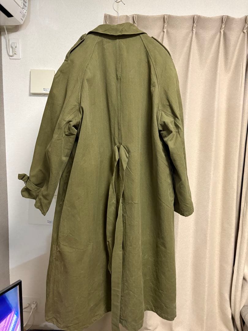 フランス軍 M35 モーターサイクルコート ミリタリー 古着