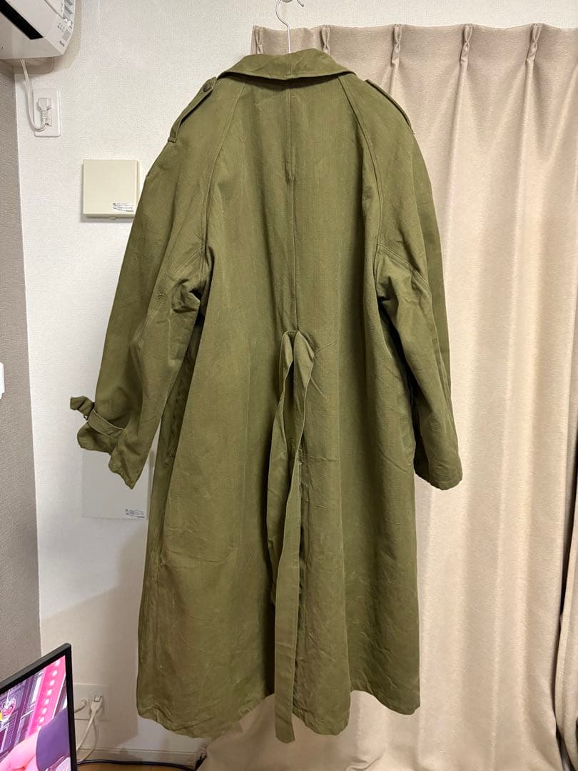 フランス軍 M35 モーターサイクルコート ミリタリー 古着