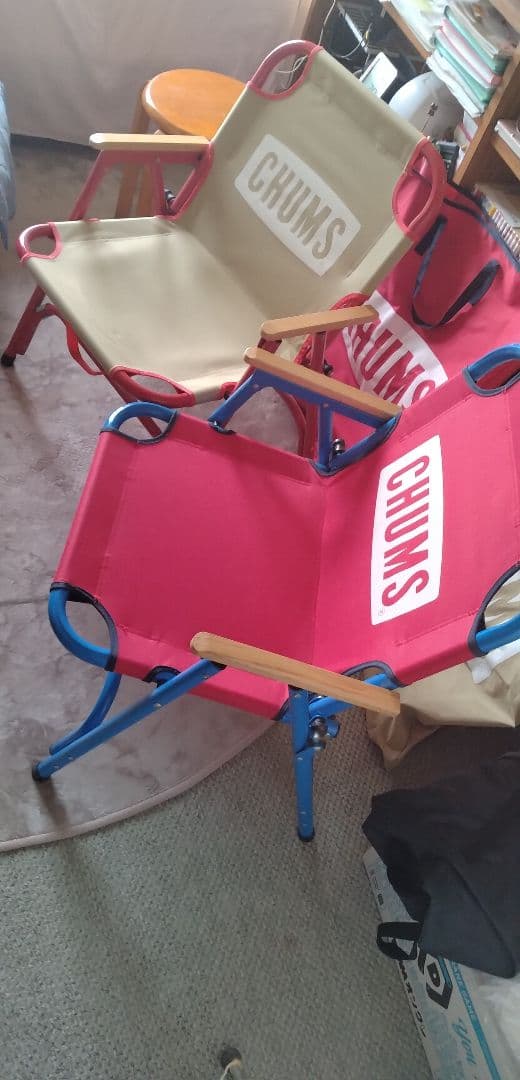 【美品】即日発送chumsチェア色違いお得な二点セット