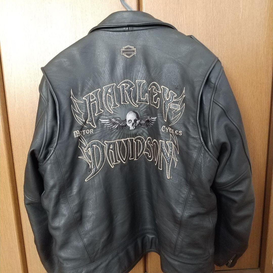 Harley-Davidson シングルライダースジャケット 黒