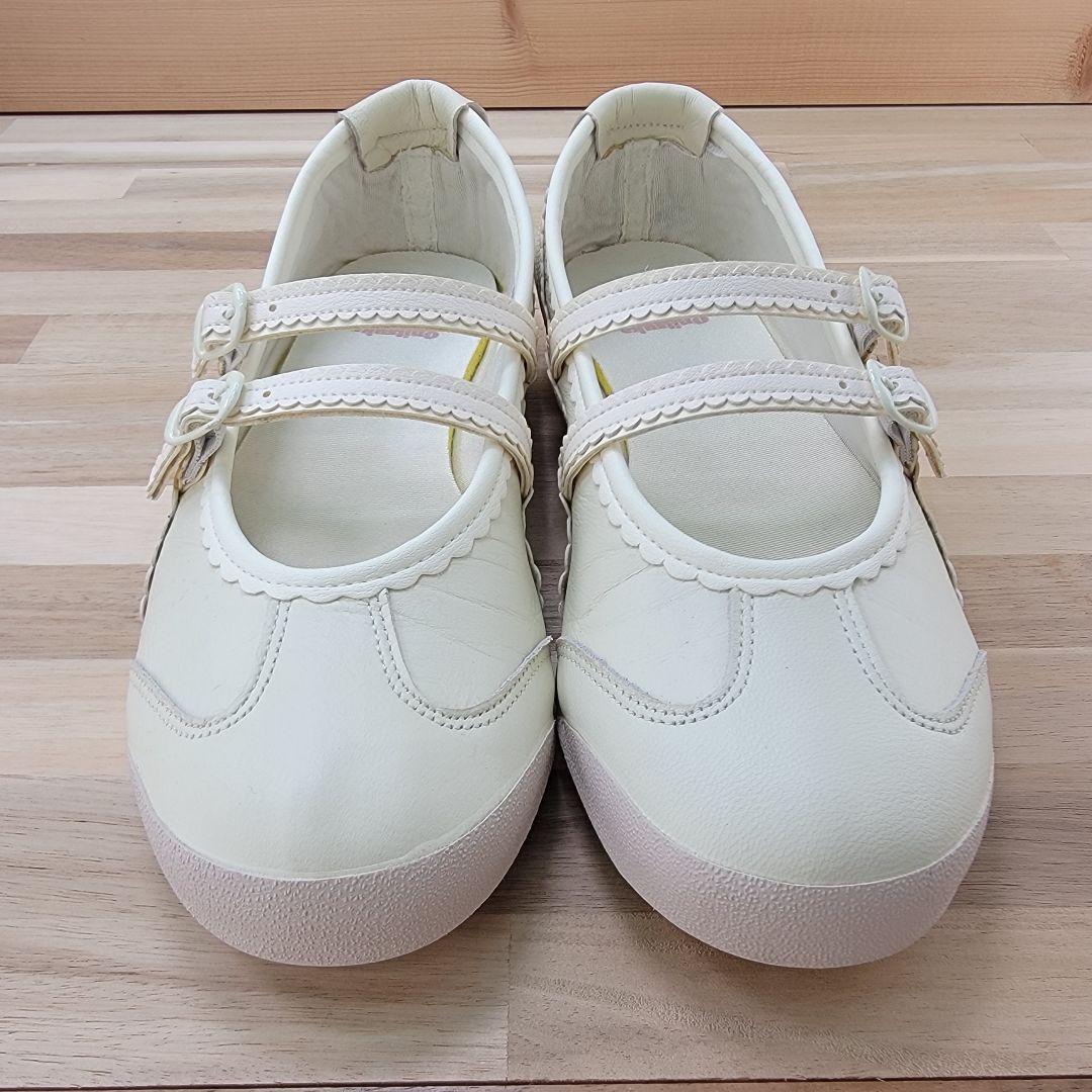 オニツカタイガー メキシコ66 TGRS アイボリー 24.5センチ