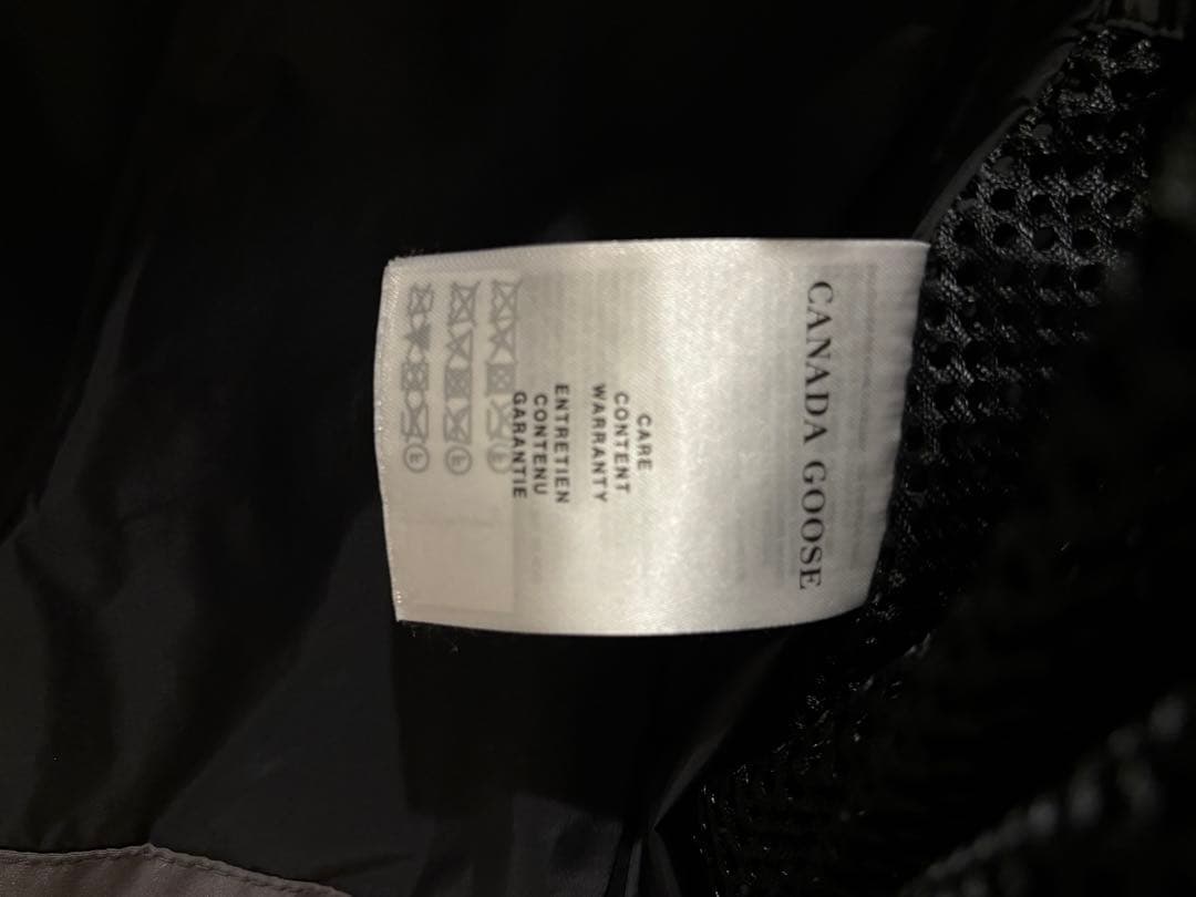 カナダグース　ダウンジャケットMM ブラックレーベル