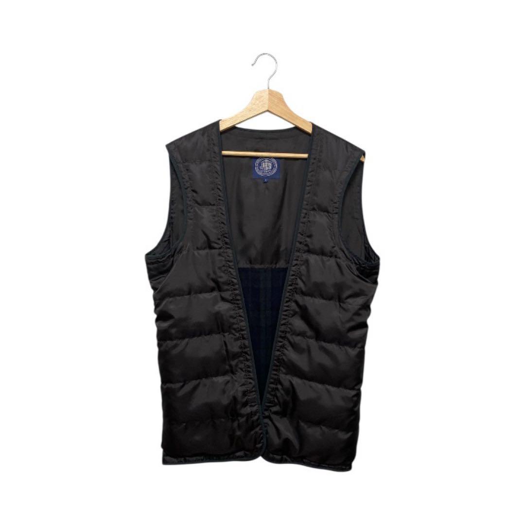 美品！J.PRESS スタンドカラーコート ライナー付 (ダウン) L 黒