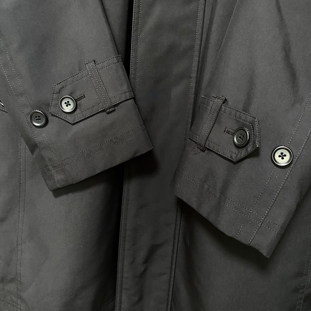 美品！J.PRESS スタンドカラーコート ライナー付 (ダウン) L 黒