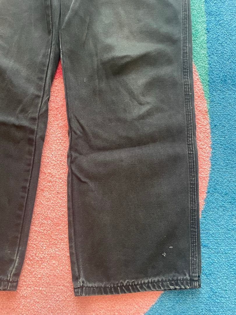 ディッキーズ　ペインターパンツ dickies 黒　スミグロ　ダック地