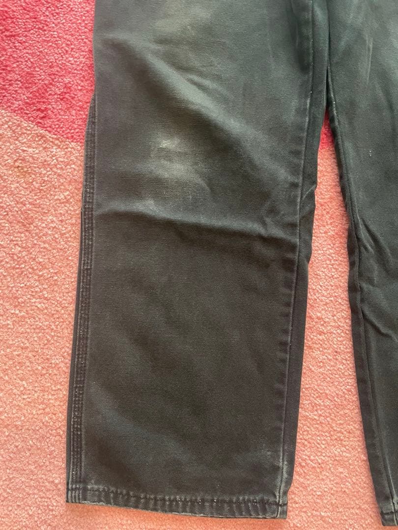 ディッキーズ　ペインターパンツ dickies 黒　スミグロ　ダック地