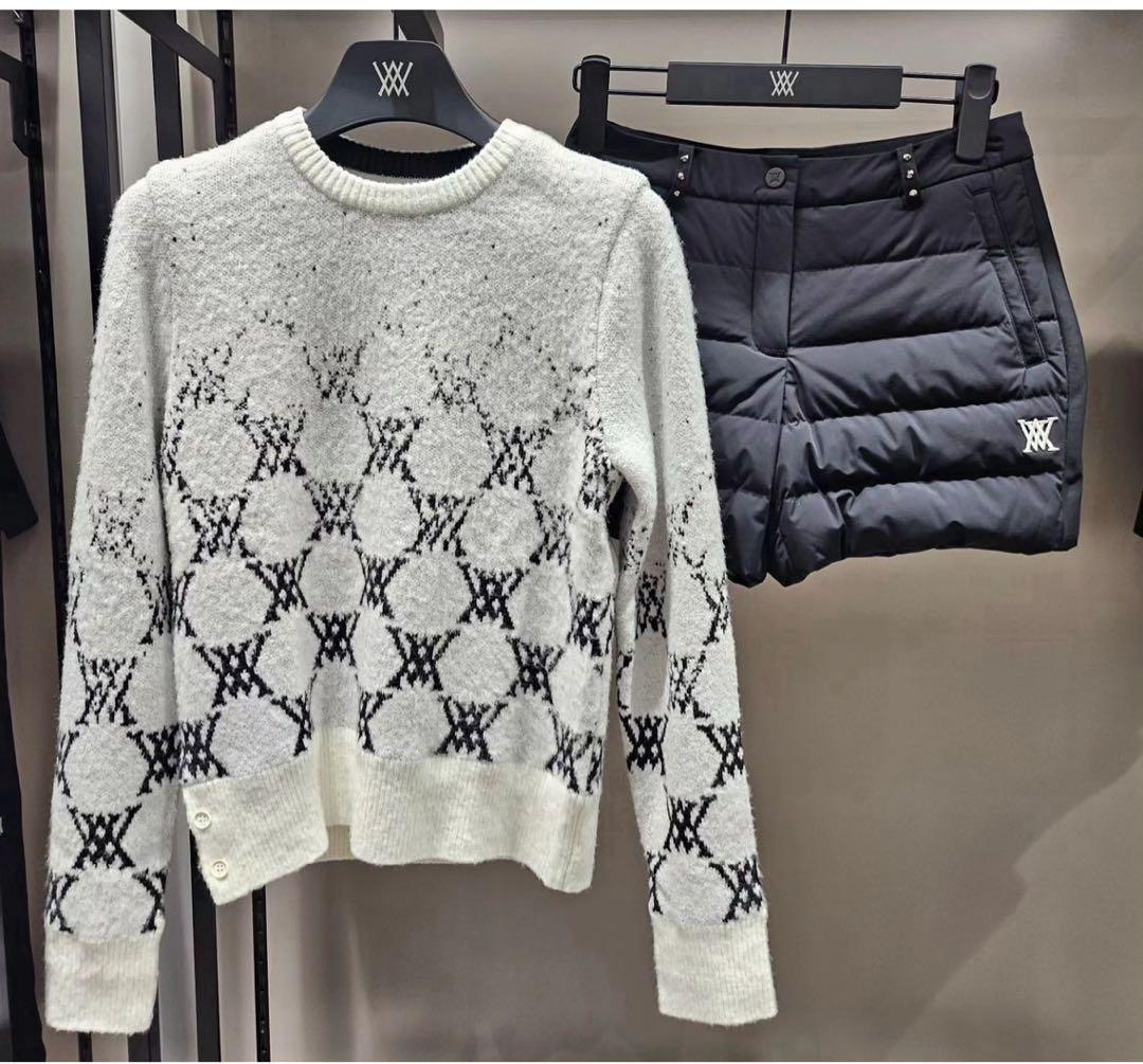 ☆ANEW GOLF☆ レディース　防風ニット