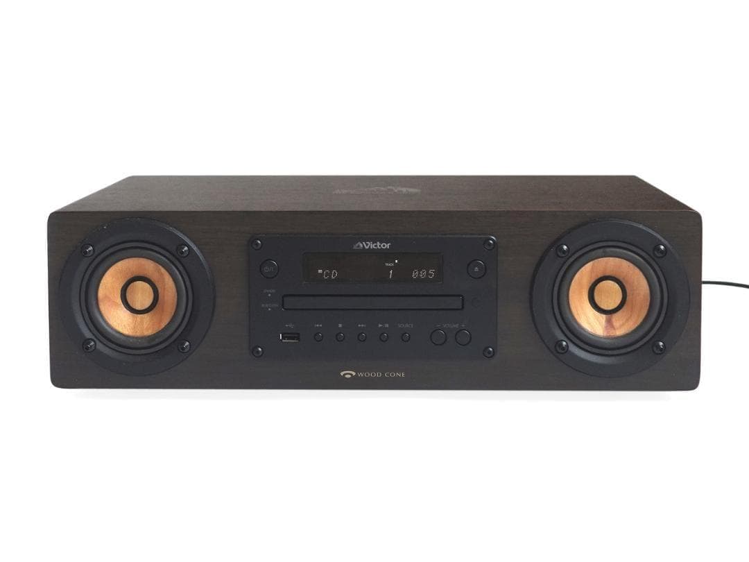 美品 JVC ケンウッド ビクター コンポ EX-D7 ウッドコーン 2023年