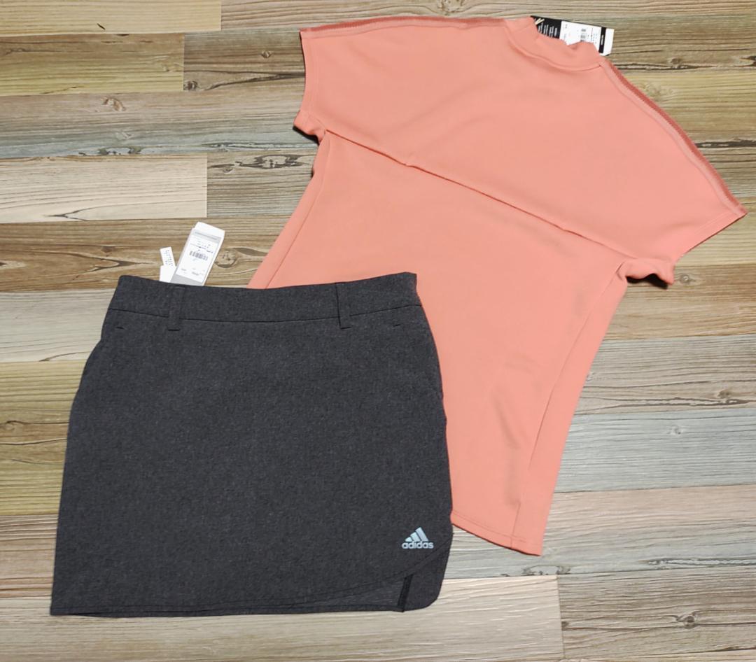 大きいサイズXL！♥️新品 3点 ⭐アディダスゴルフ★モック＆ポロ＆スカート