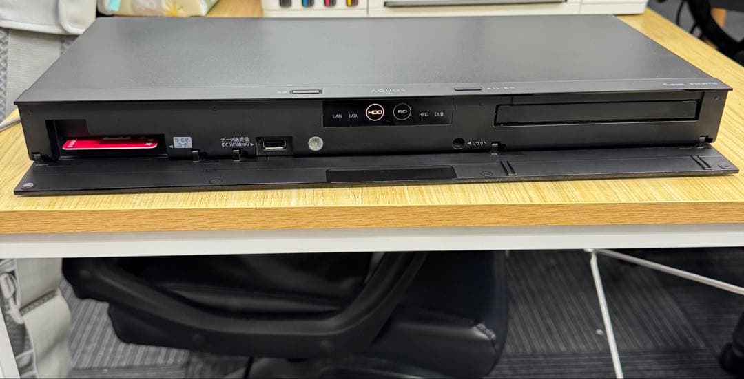 SHARP BD-NW520、2019年製ブルーレイレコーダー
