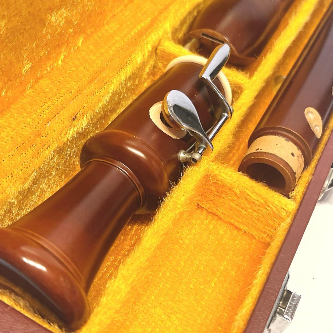 【良品】ZEN-ON 2300B テナーリコーダー　ゼンオン　全音