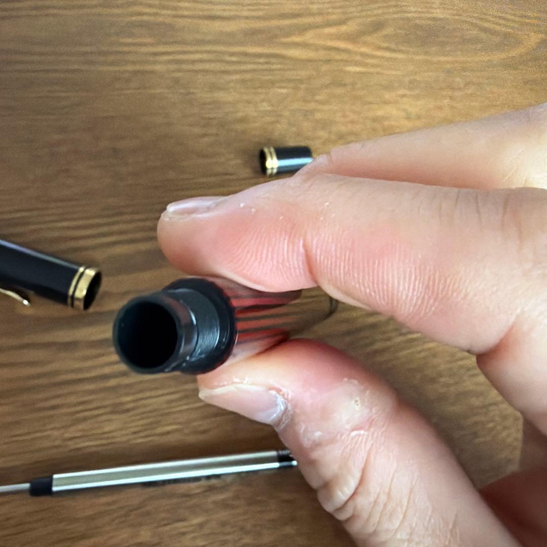 ペリカン　ボールペン　ボルドーカラー