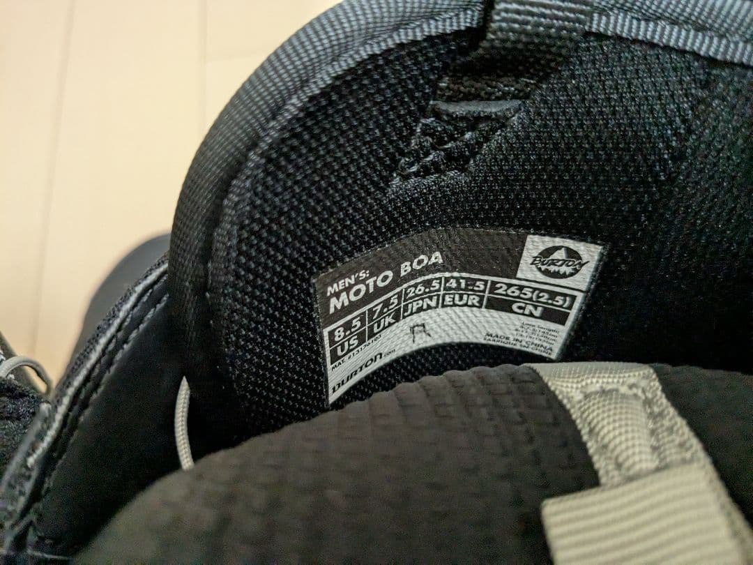 BURTON　スノーボードブーツ26.5cm