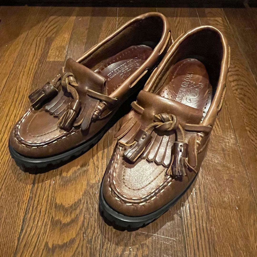 WOLVERINE ウルヴァリン タッセルローファー Vibram 22〜23 - メルカリ