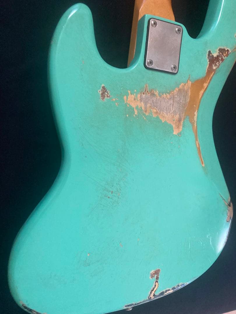 早い者勝ち #15ジャズベースタイプ ニトロセルロースラッカー塗装