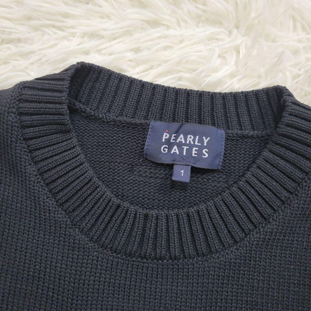 極美品✨パーリーゲイツ　ニットプルオーバー　トラッドラビット　うさぎ　24年