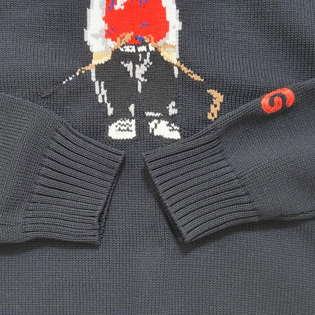 極美品✨パーリーゲイツ　ニットプルオーバー　トラッドラビット　うさぎ　24年