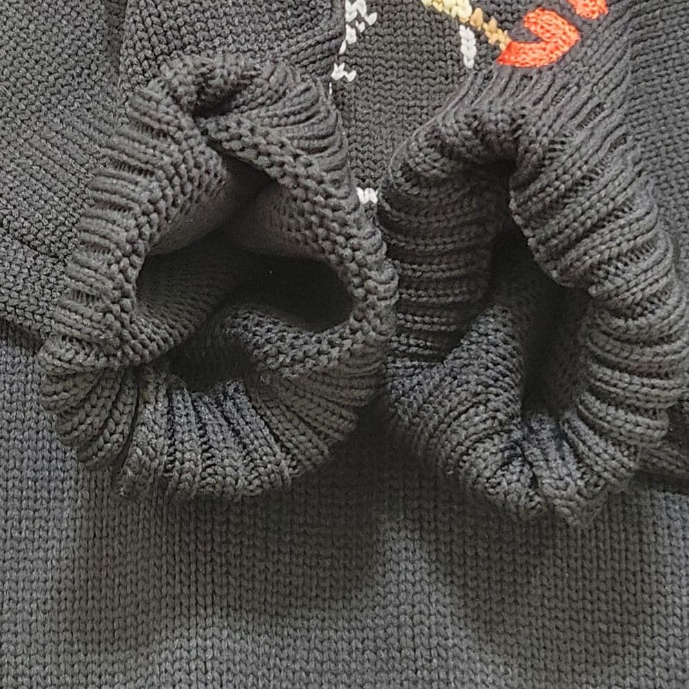 極美品✨パーリーゲイツ　ニットプルオーバー　トラッドラビット　うさぎ　24年