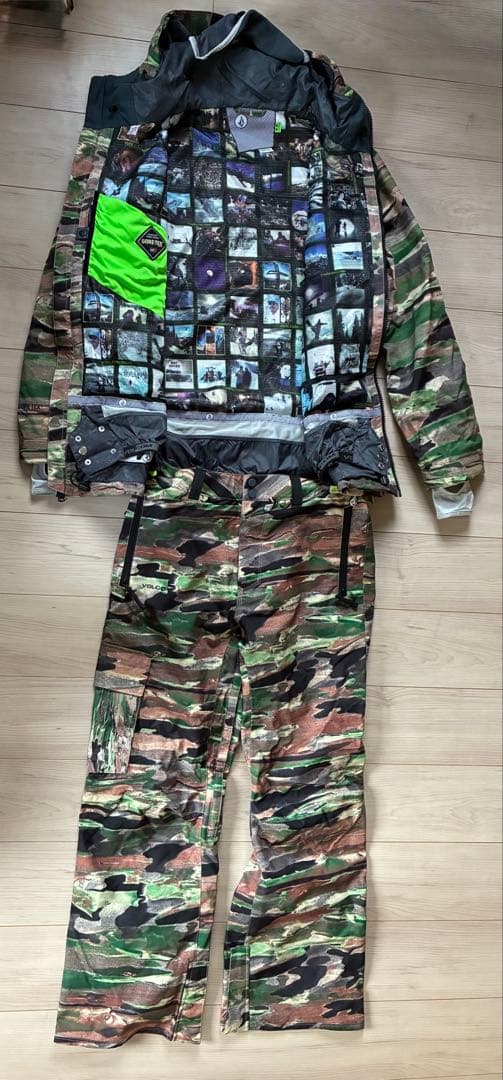 Volcom スキー・スノボーウェア　上下セット　USサイズM