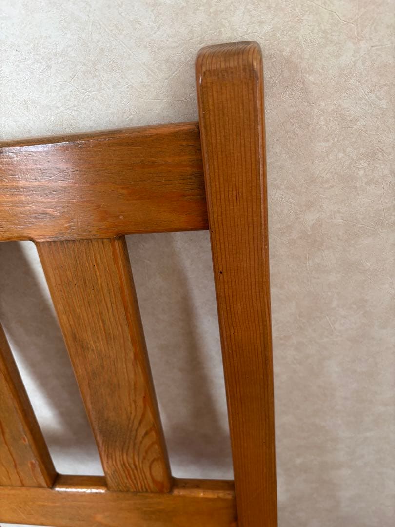 アンファン パイン材ダイニングチェア①