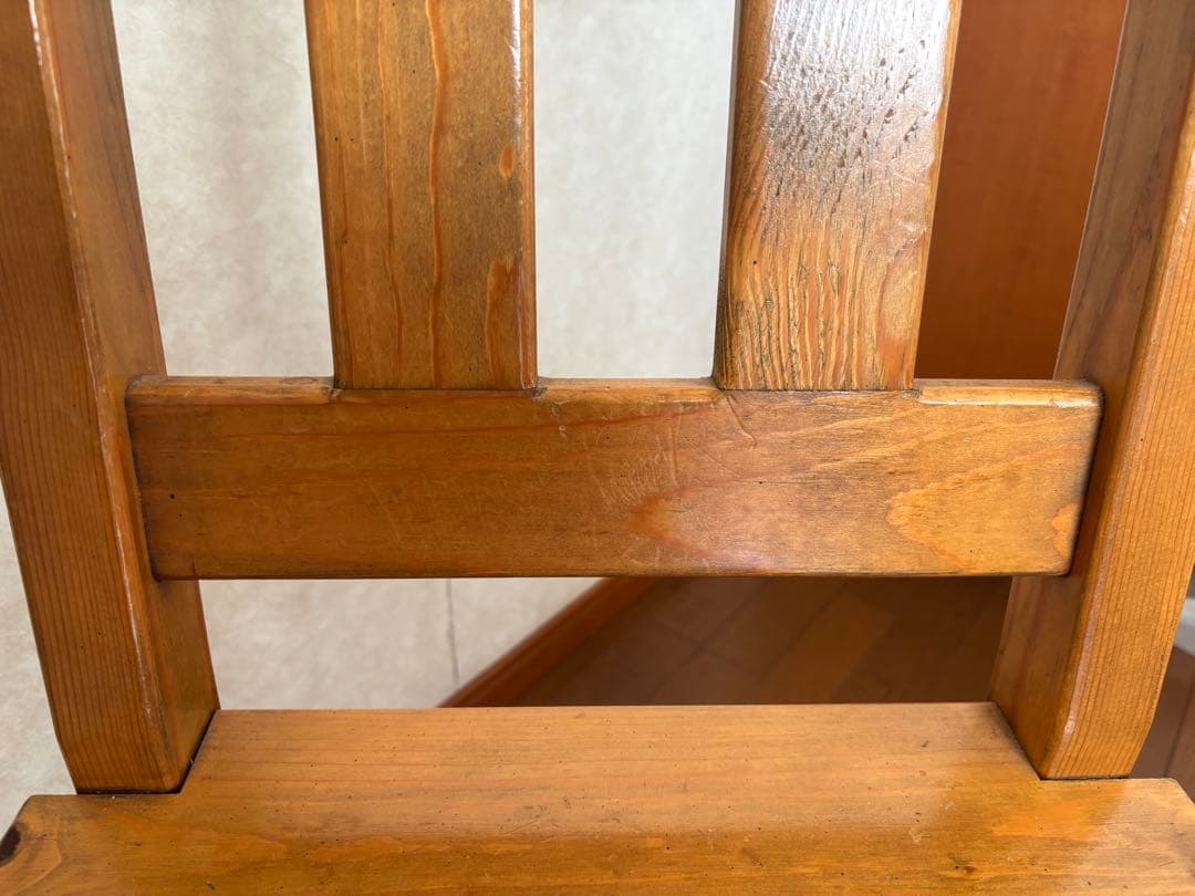 アンファン パイン材ダイニングチェア①