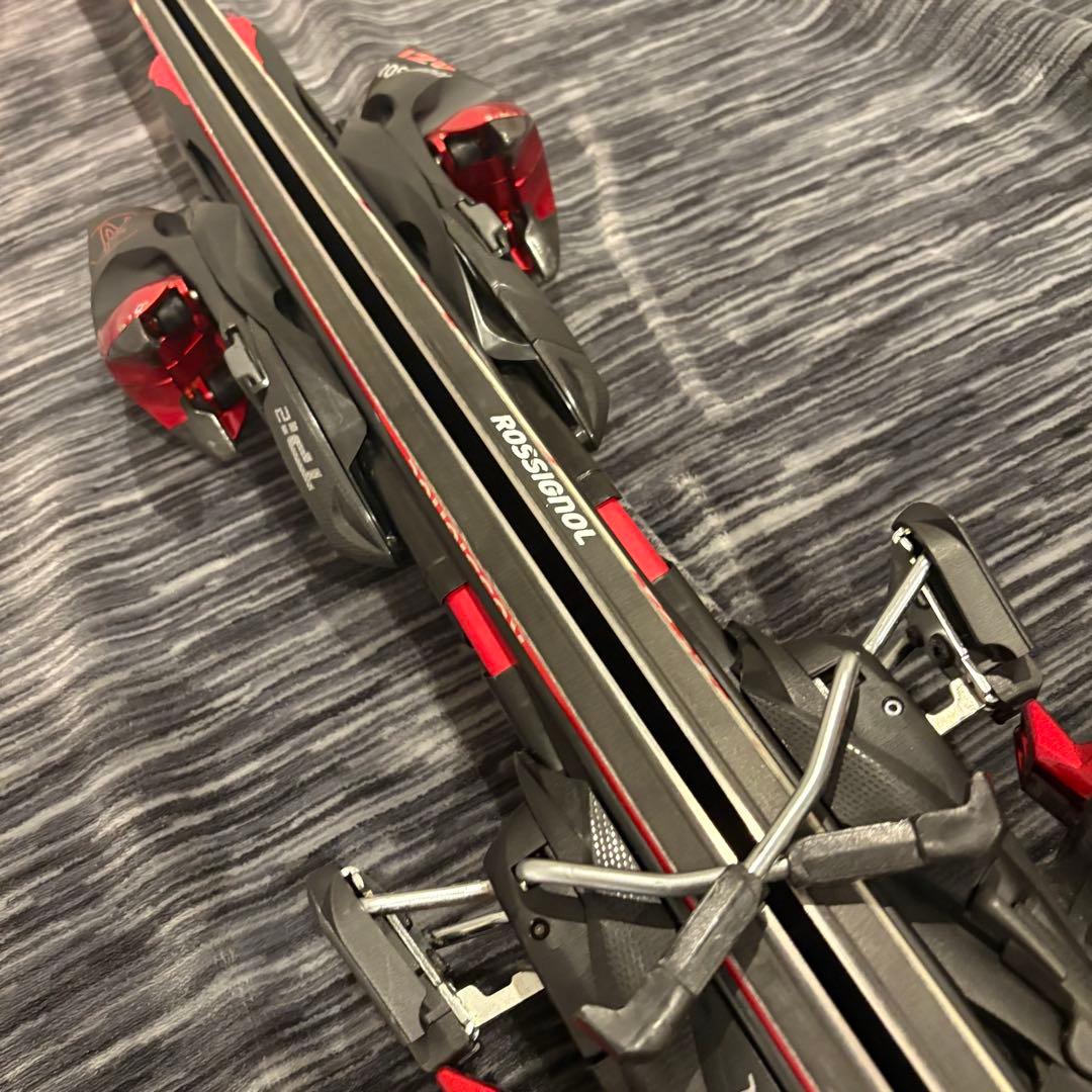 ROSSIGNOL Demo α 160cm スキー 専用バンド付き
