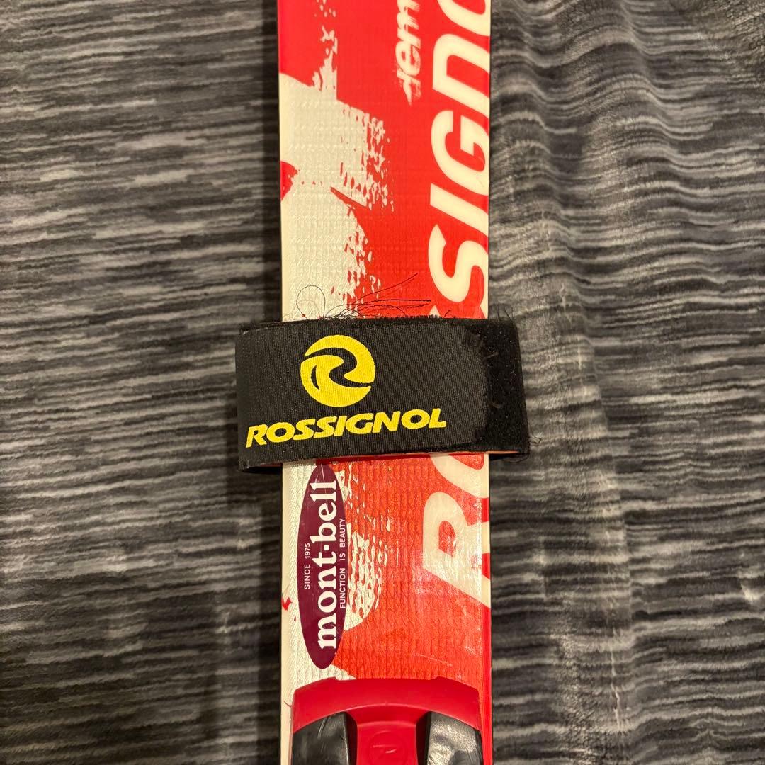 ROSSIGNOL Demo α 160cm スキー 専用バンド付き