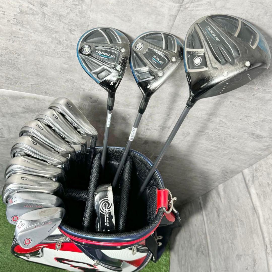 【大人気】キャロウェイ ローグスター ゴルフクラブセット メンズ S 12本 右