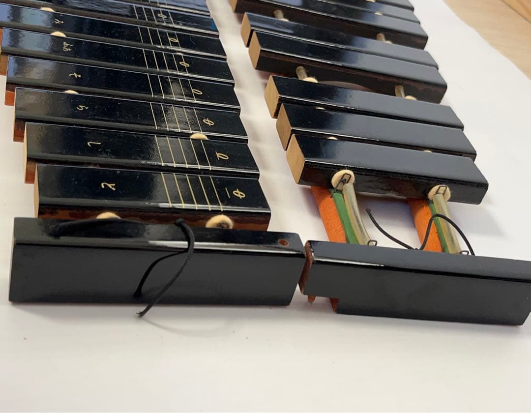 YAMAHA ヤマハ 卓上 木琴 30音 マレット2本付 -290-