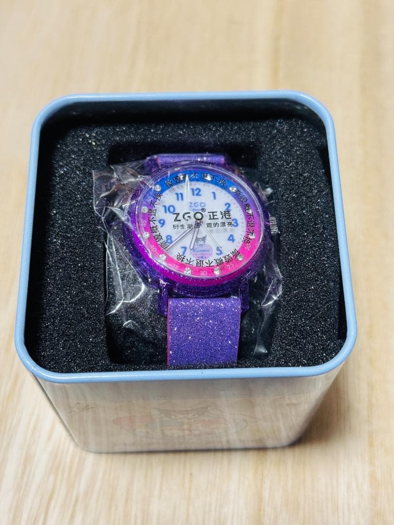 ラメverクロミちゃん サンリオ 腕時計 限定 海外 コラボ