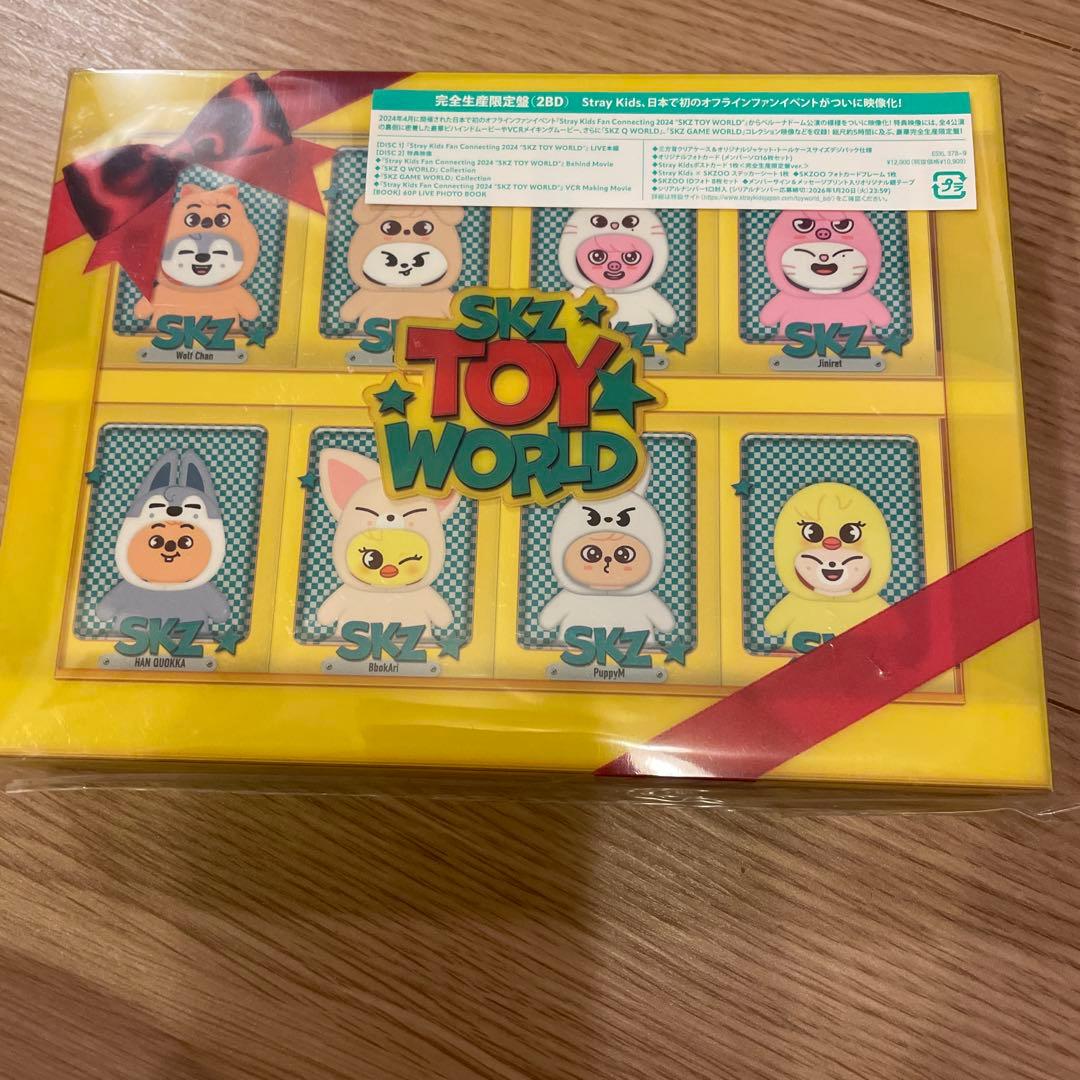 新品未開封】スキズ SKZ TOYWORLD Blu-ray 完全生産限定盤 - メルカリ