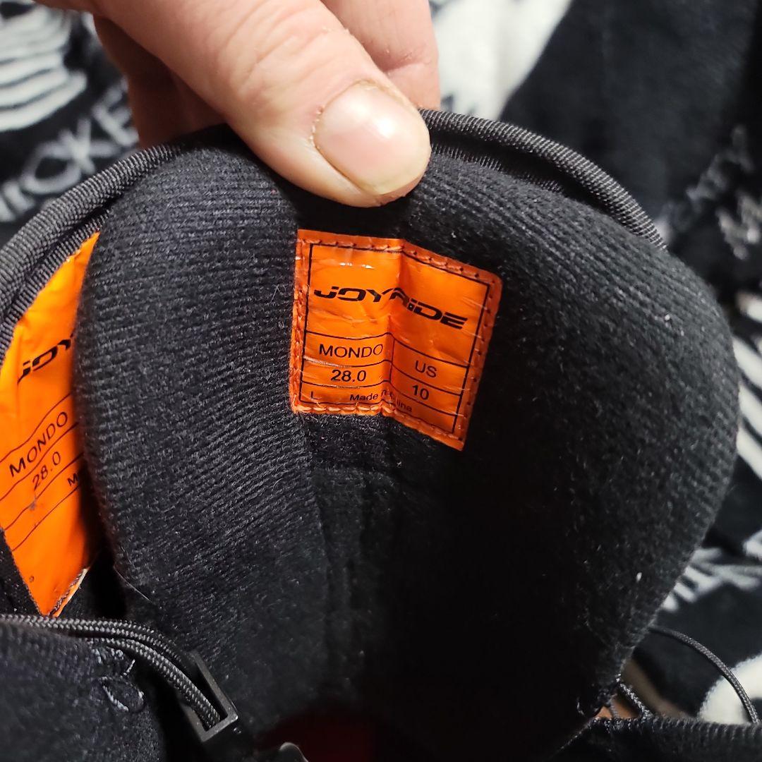 ブラック スノーボードブーツ 28