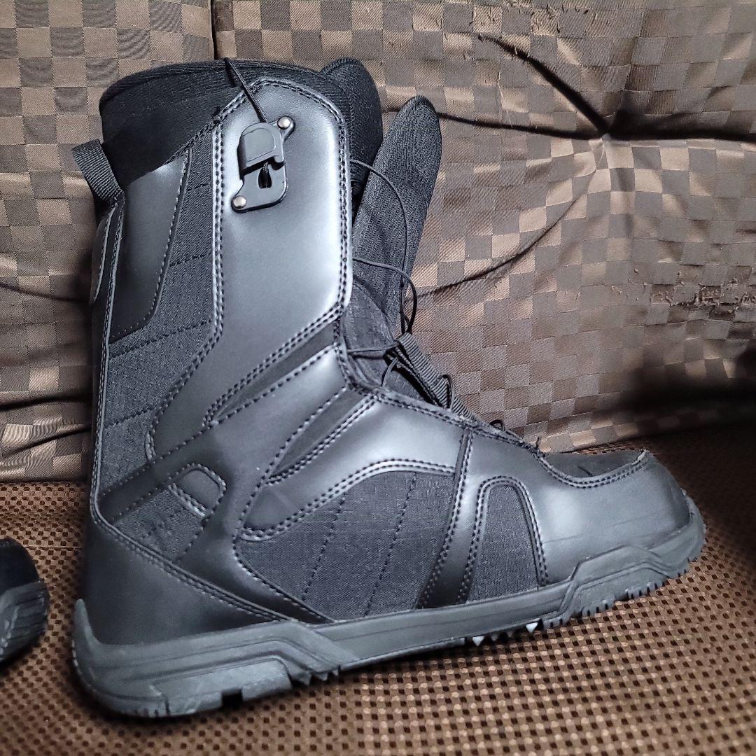 ブラック スノーボードブーツ 28