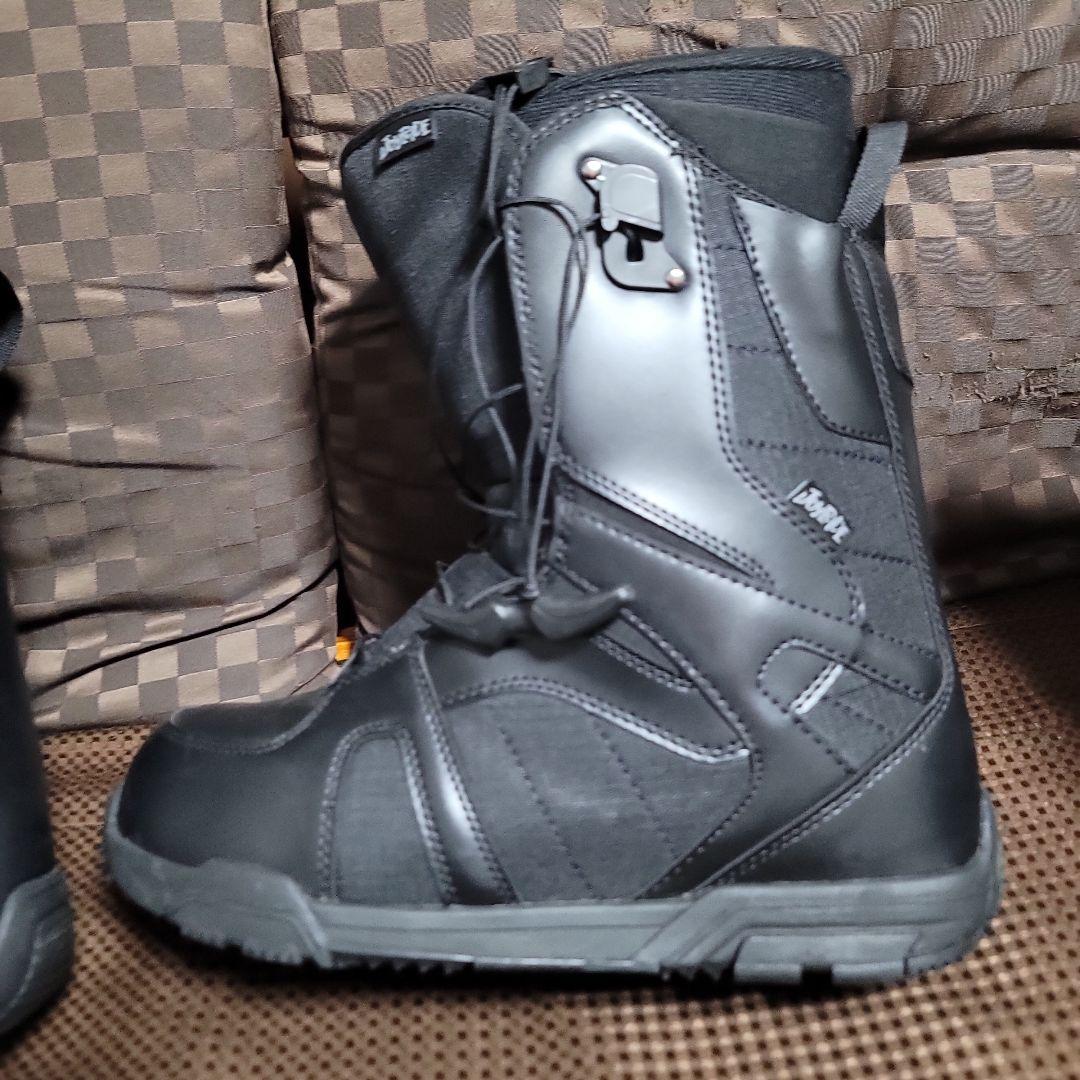 ブラック スノーボードブーツ 28