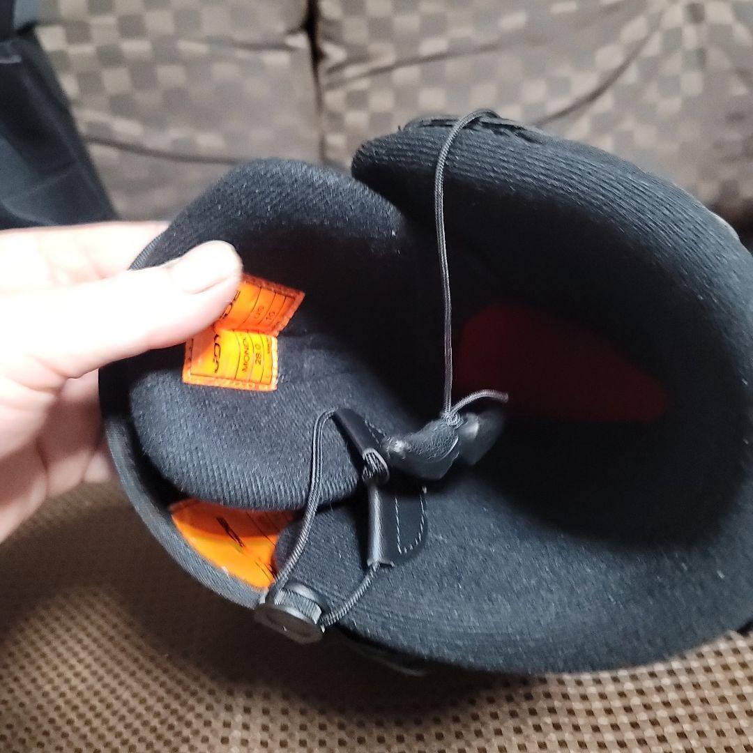 ブラック スノーボードブーツ 28