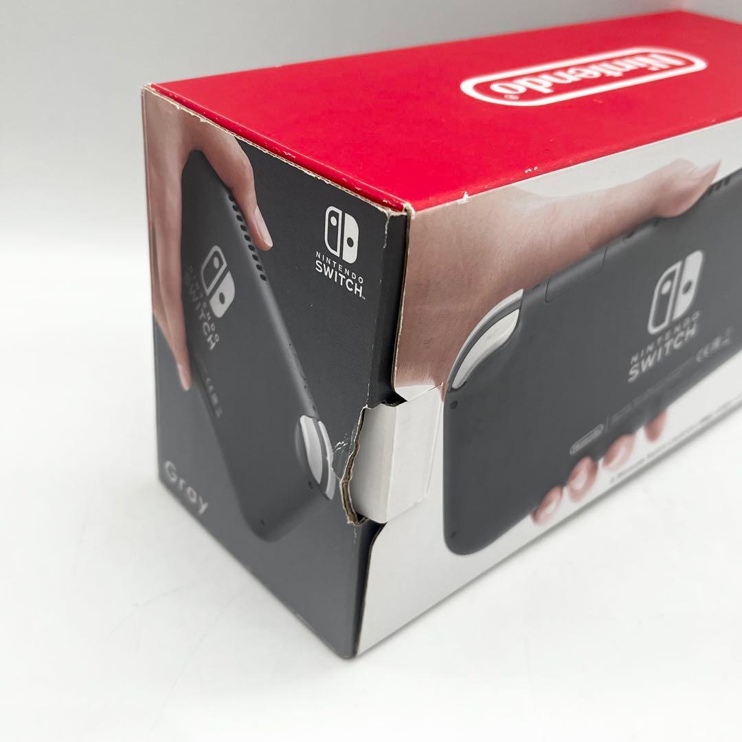 【完品】Switch Lite グレー 本体スイッチライト 動作良好