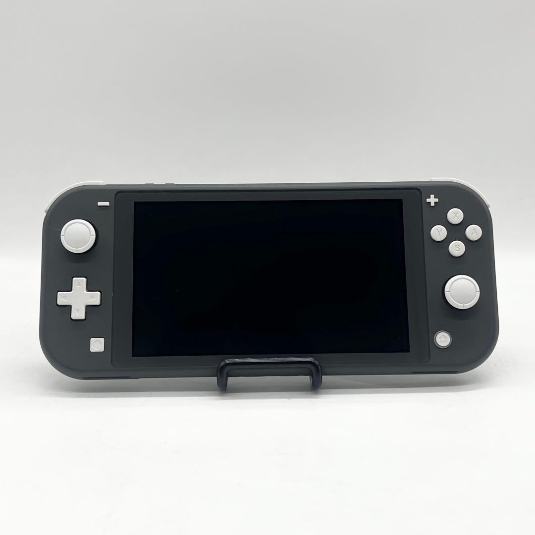 【完品】Switch Lite グレー 本体スイッチライト 動作良好