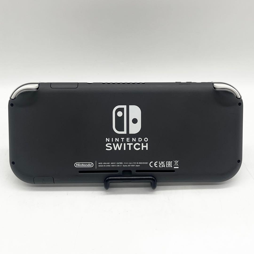 【完品】Switch Lite グレー 本体スイッチライト 動作良好