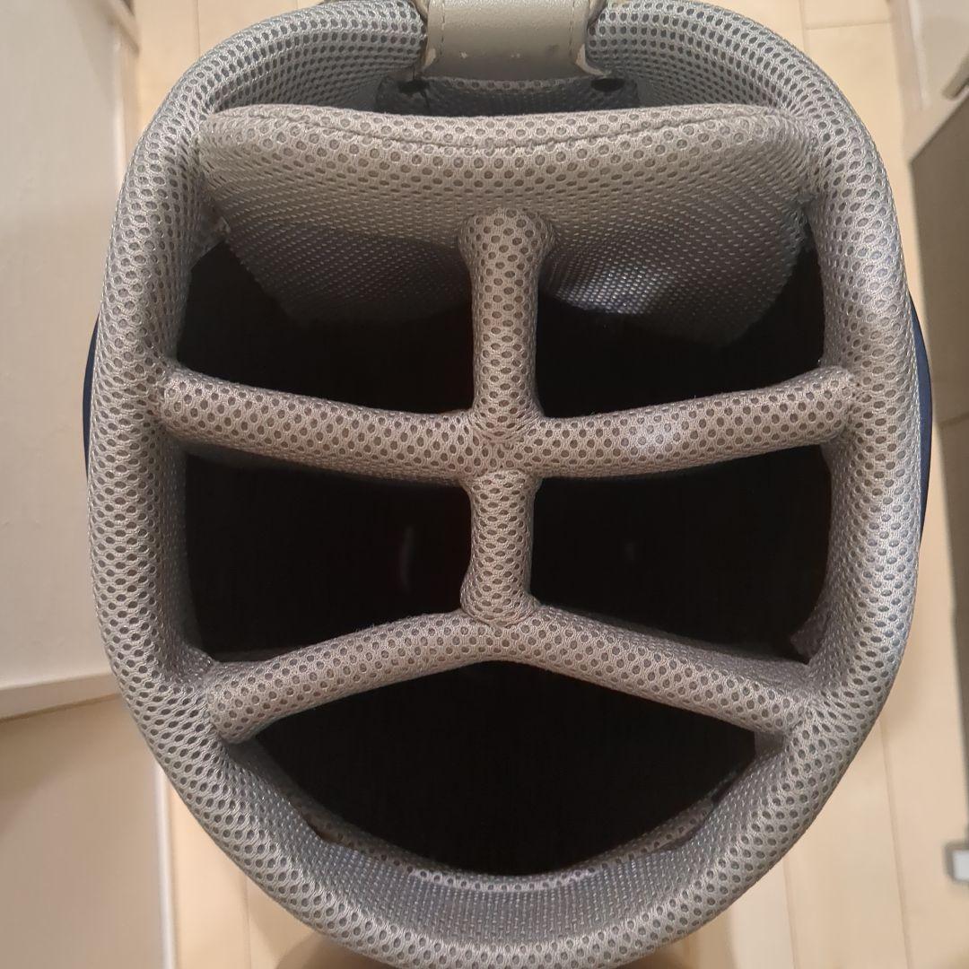 ゾーイ ZOY ゴルフ　キャディバッグ 9型 　紺