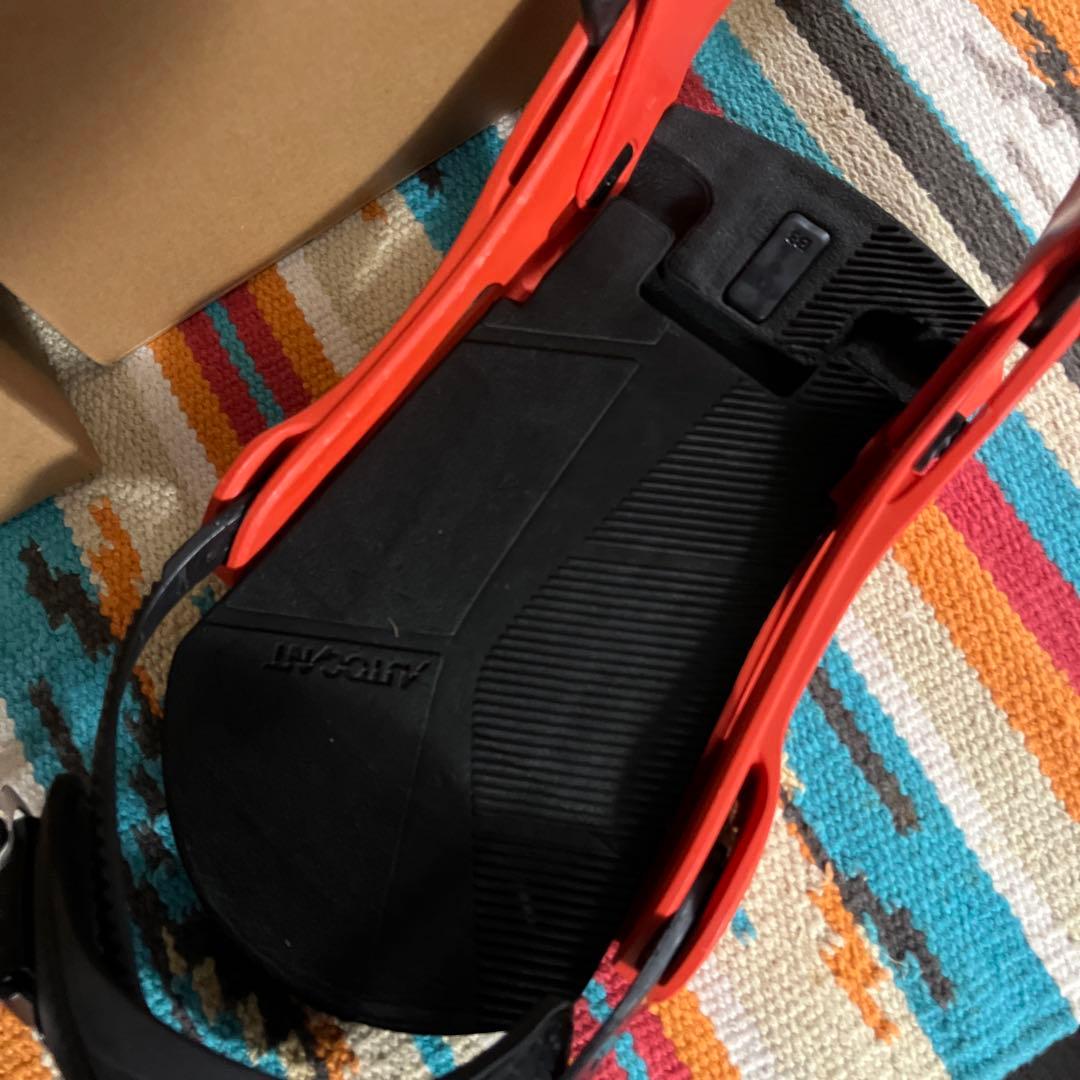 最終価格BURTON CARTEL スノーボードビンディング レッド/ブラック