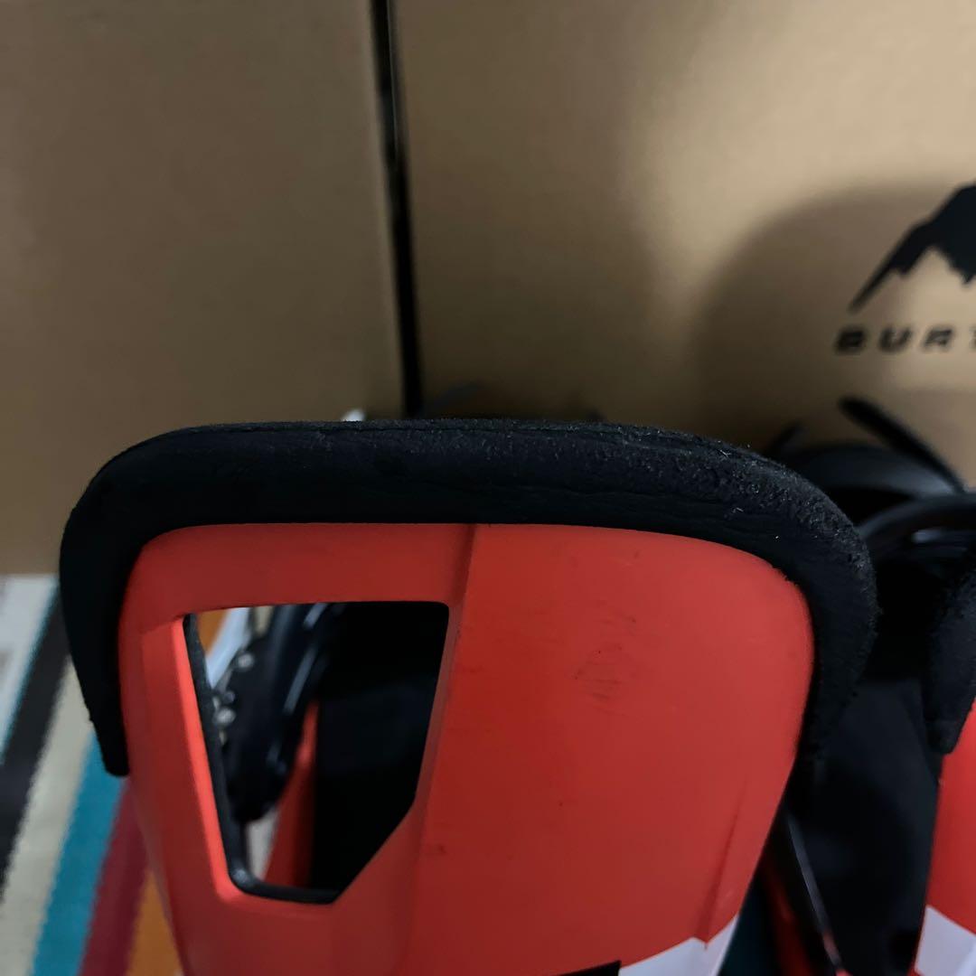 最終価格BURTON CARTEL スノーボードビンディング レッド/ブラック