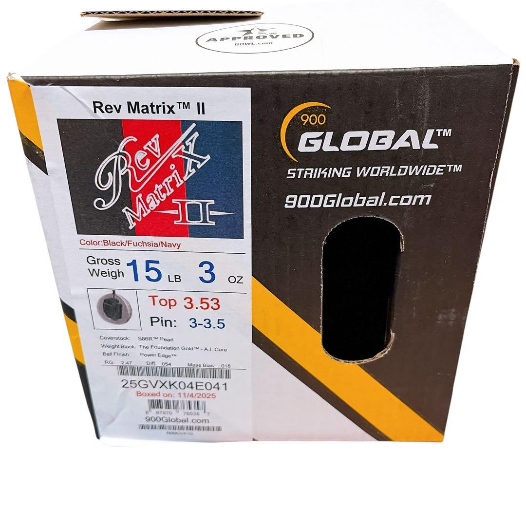新品/15ポンド3オンス】900グローバル レブマトリックス2 - メルカリ