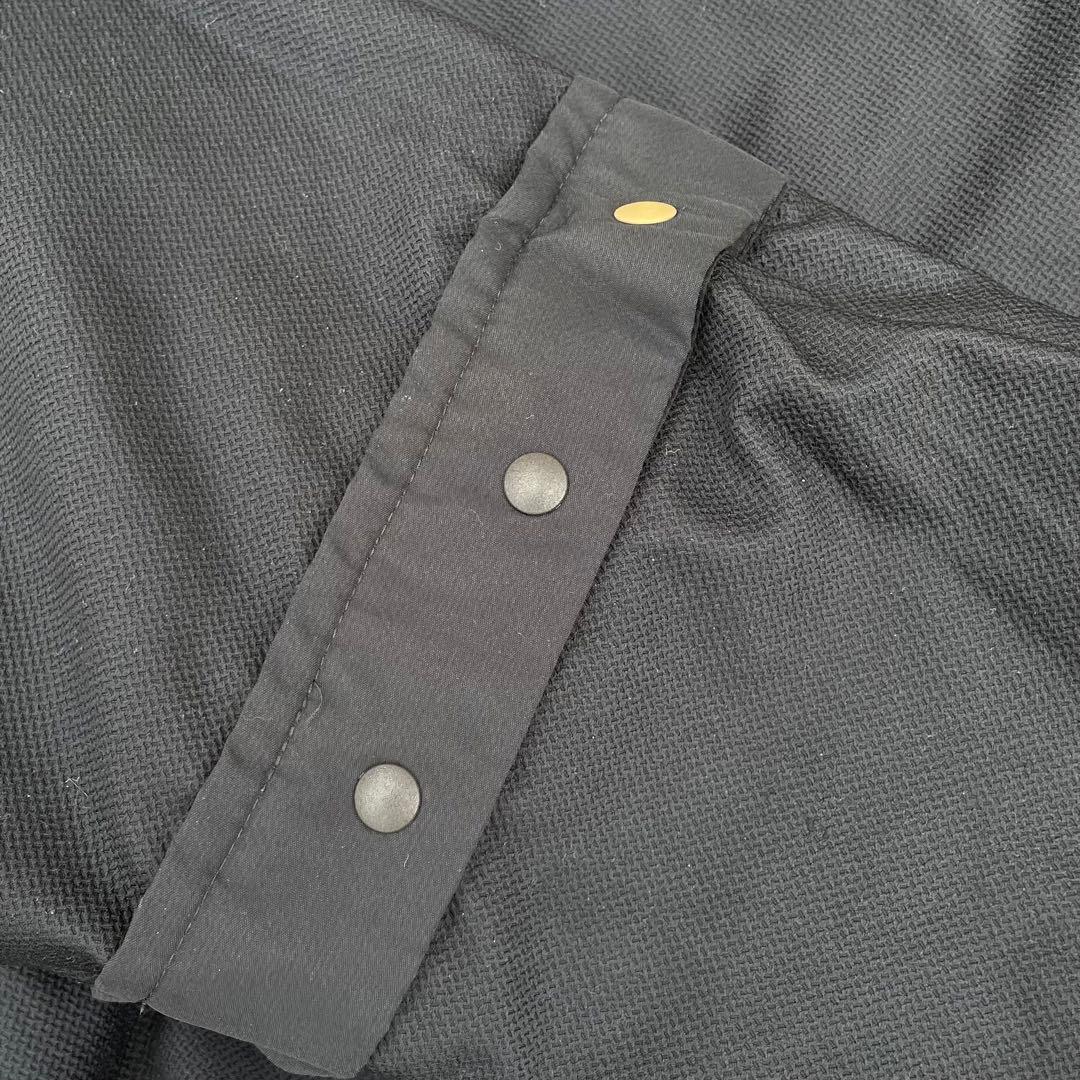 00's adidas GOLF ロゴ刺繍3ライン 袖着脱可 古着プルジャケット