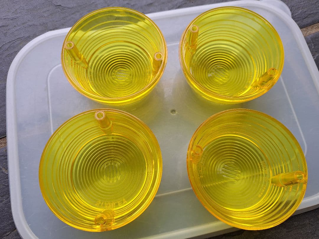 スタンレー製　純正ウインカーレンズ　CB400F　CB750FOUR　ヨンフォア