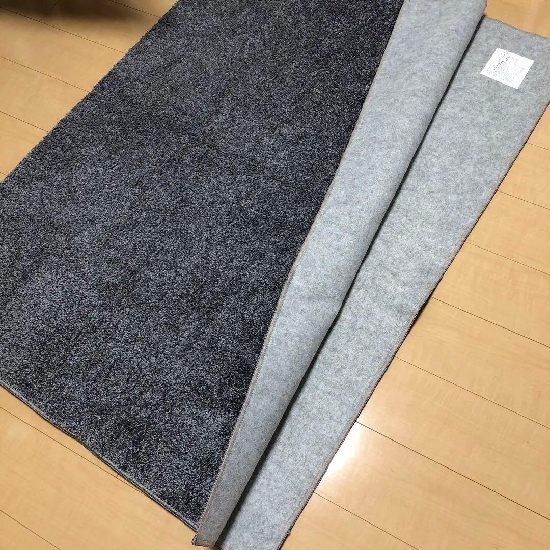 francfranc ラグ グレー ラヴィエ 1400×2000 ウォッシャブル