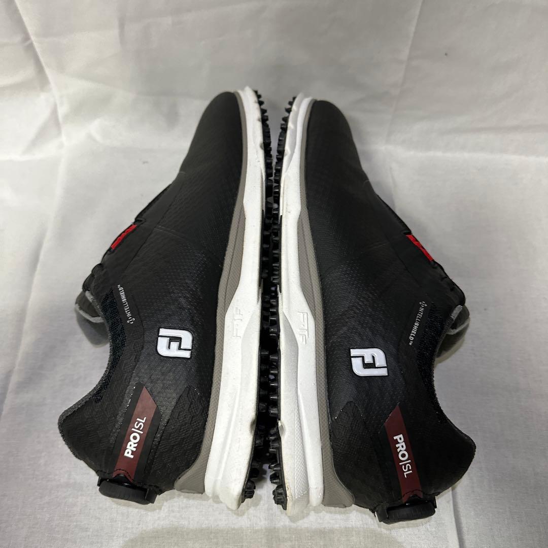 美品FootJoyPROSLプロエスエルフットジョイ27cmゴルフシューズ