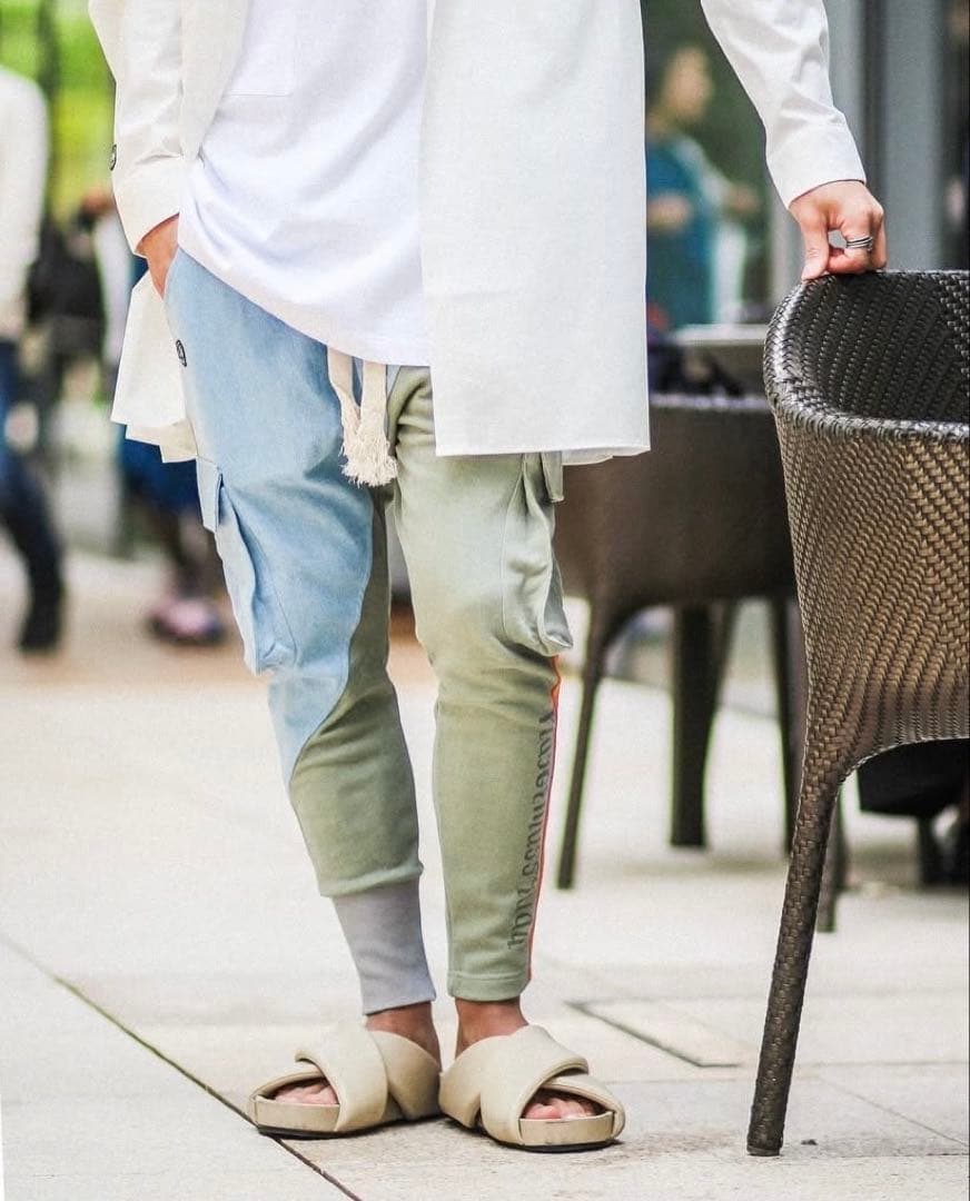 Libeiro リベイロ　サルエルパンツ 切替サルエルパンツ