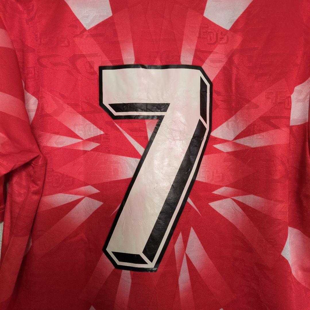 サッカー Jリーグ 浦和レッドダイヤモンズ ユニフォーム 岡野雅行 正規品L