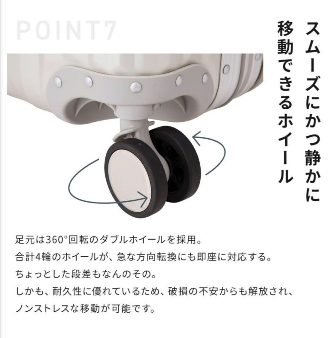 リカルド　4輪 キャリーケース Aileron アルミ 20インチ 40L