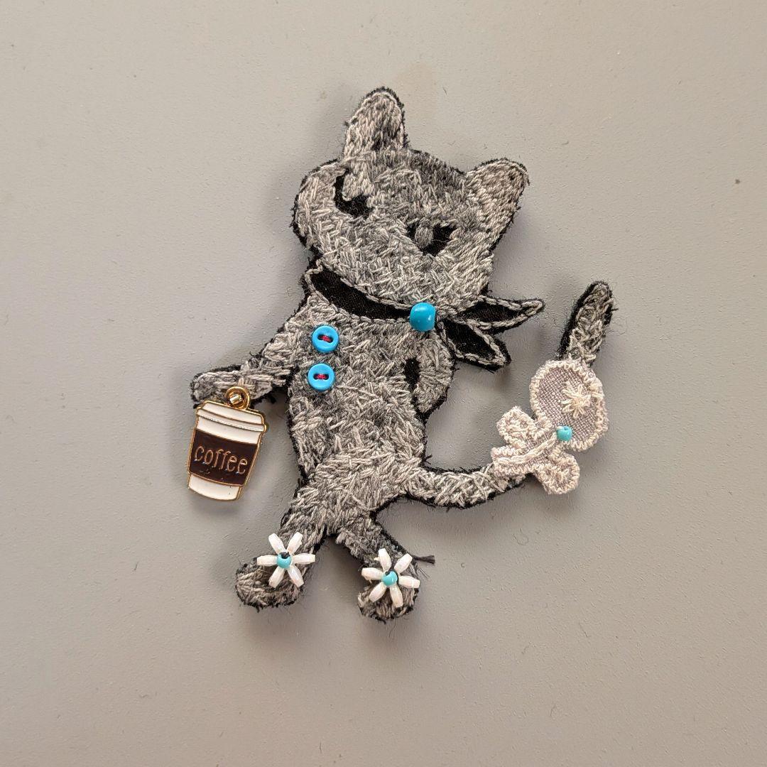 c 15 ミナペルホネンアクセサリー ブローチハンドメイド - メルカリ